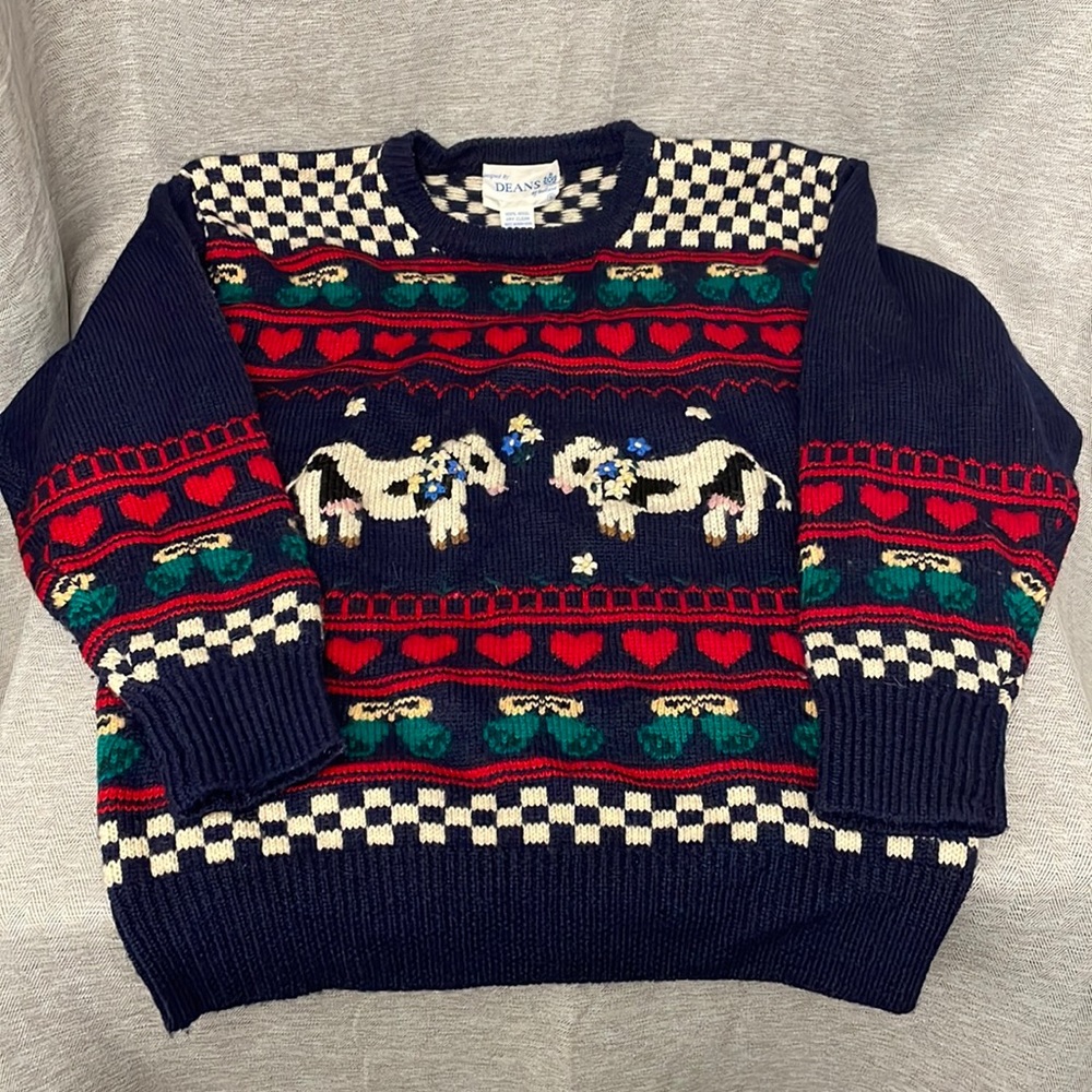 Vintage Wool Sweater Deans of Scotland